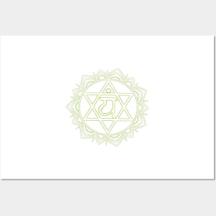 Heart Chakra Anahata Posters and Art